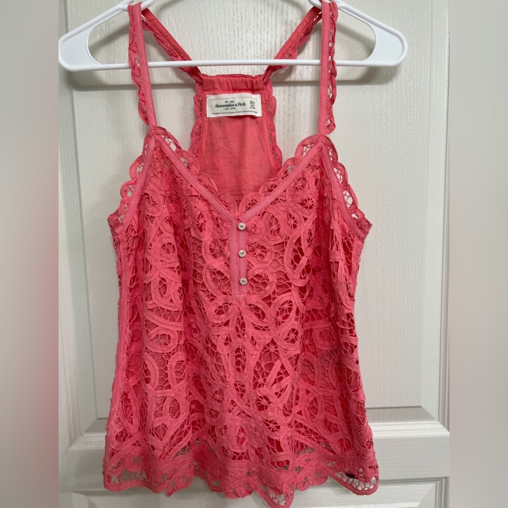Abercrombie Pink Tank XS/S